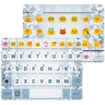 little snow flake keyboard android application logo